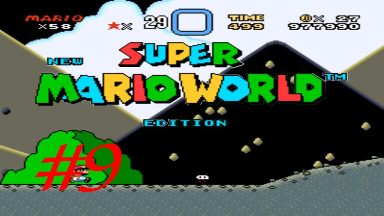 Прохождение New Super Mario World by Rustendo - часть 9  - Эти чертовы привидения.