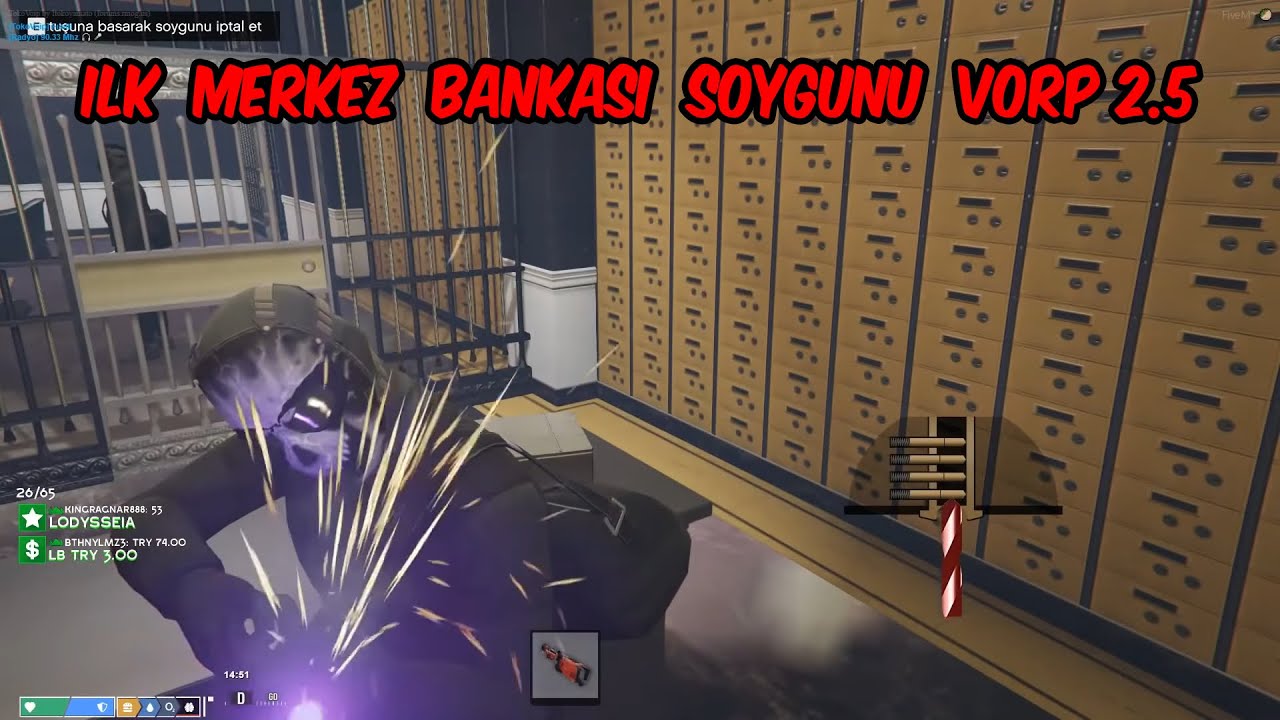 MERKEZ BANKASI SOYGUNU VORP 2.5 [TAHSİN-RIZA-EVREN OT-ERDAL]