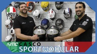 Casco AGV SPORT MODULAR: ¡100% Carbono súper ligero!