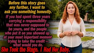 They Made Me the Backup Plan and the Full-Time Mother — Until the Day Everyone Found Out the Truth