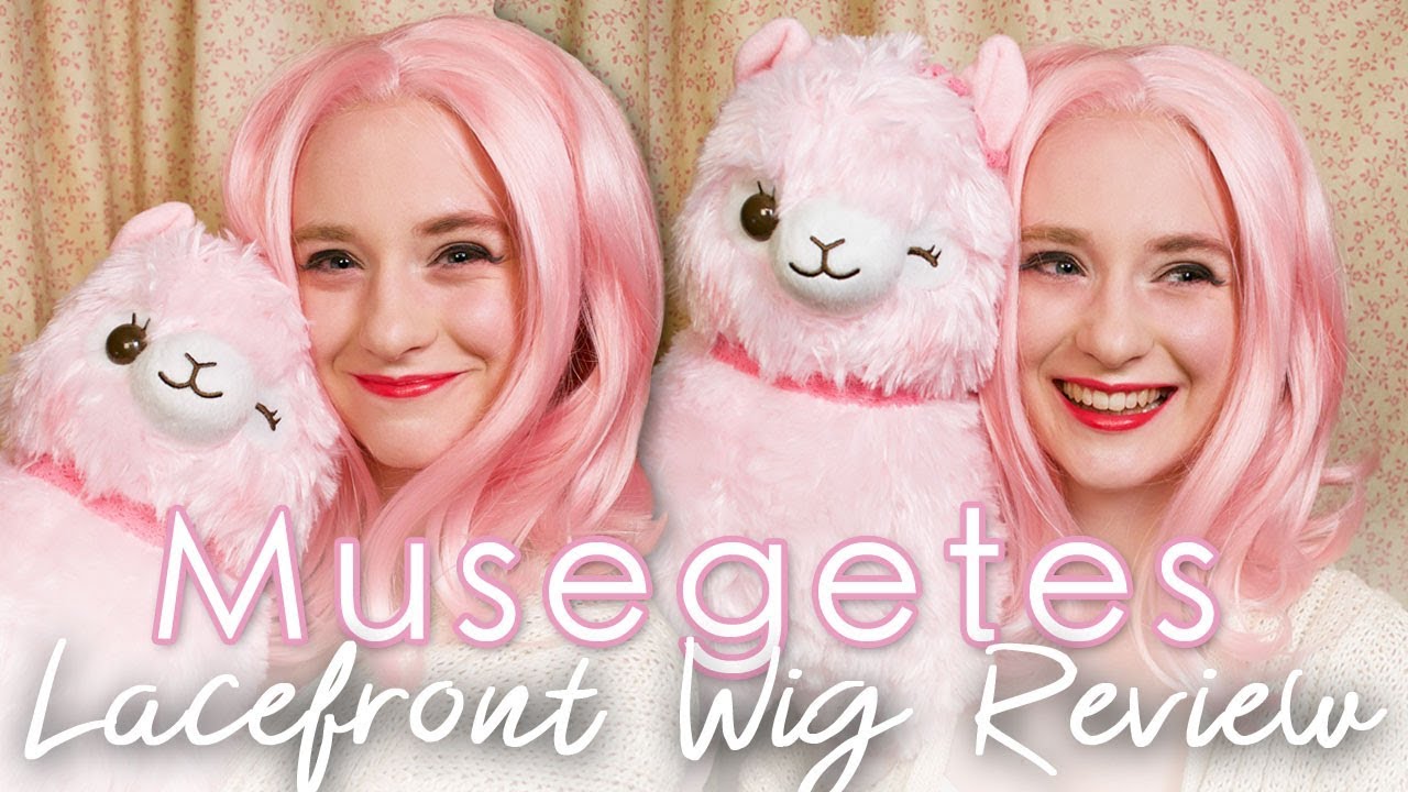 Musegetes Pink Synthetic Lace Front Wig Review | AnyaPanda