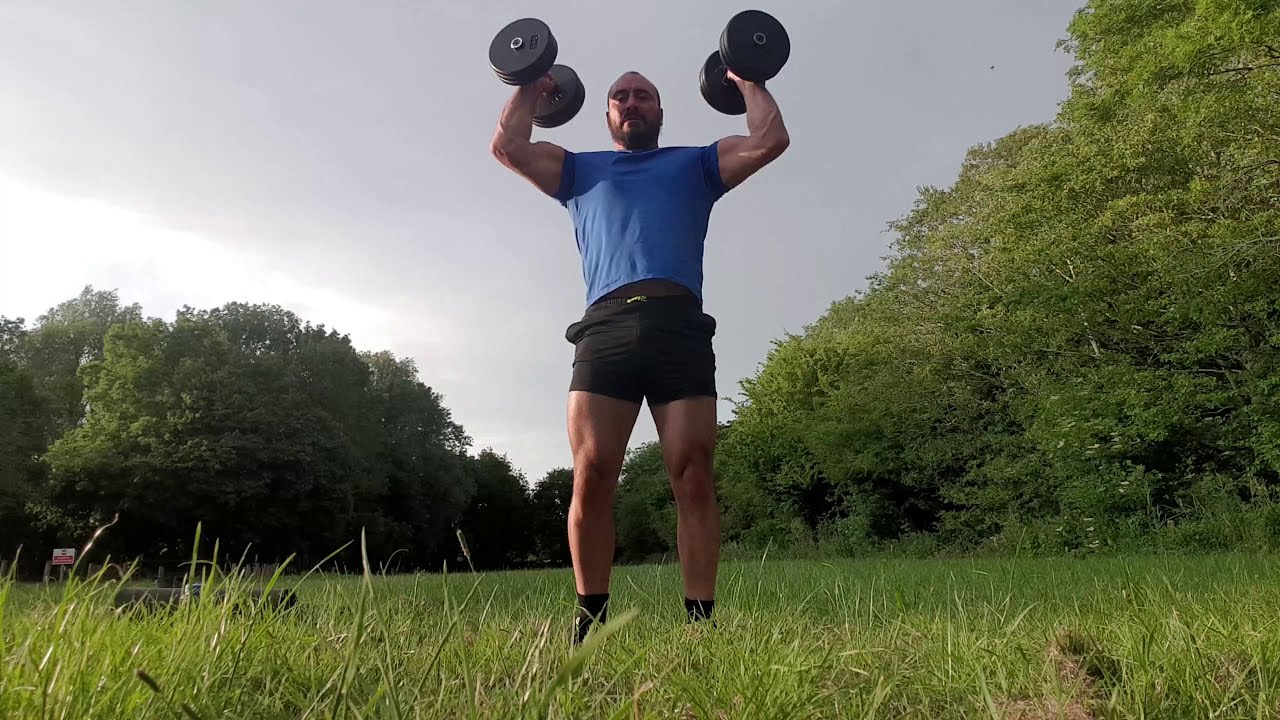 Burpee with Dumbbell (Intense Workout) - YouTube