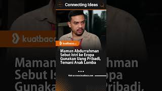 Download Lagu Maman Abdurrahman Sebut Istri ke Eropa Gunakan Uang Pribadi, Temani Anak Lomba #menteri #umkm MP3