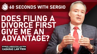 Information Does Filing a Divorce First Give me an Advantage News