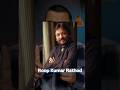 Day 64/100 How middle classic boy become a singer(Roop Kumar Rathod)#song #story