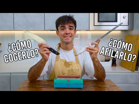 Cómo usar un cuchillo y afilarlo (bien)