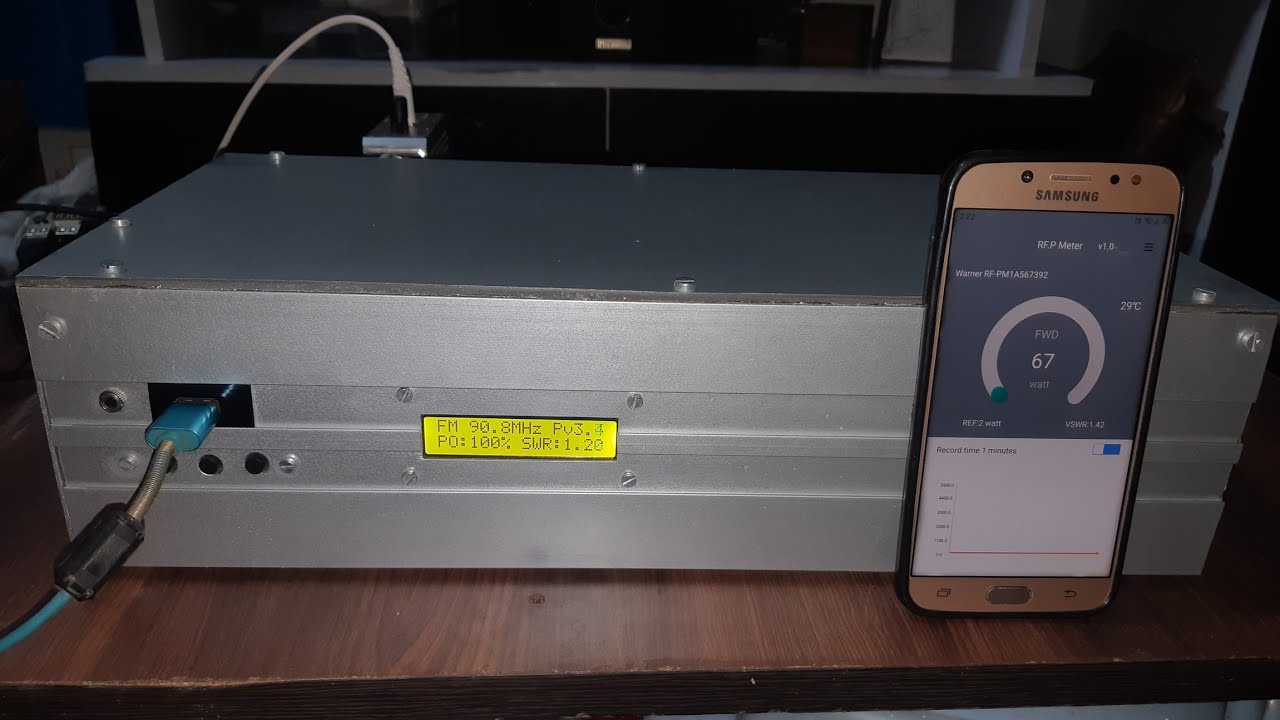 100W fm Transmitter  stereo  Digital PLL