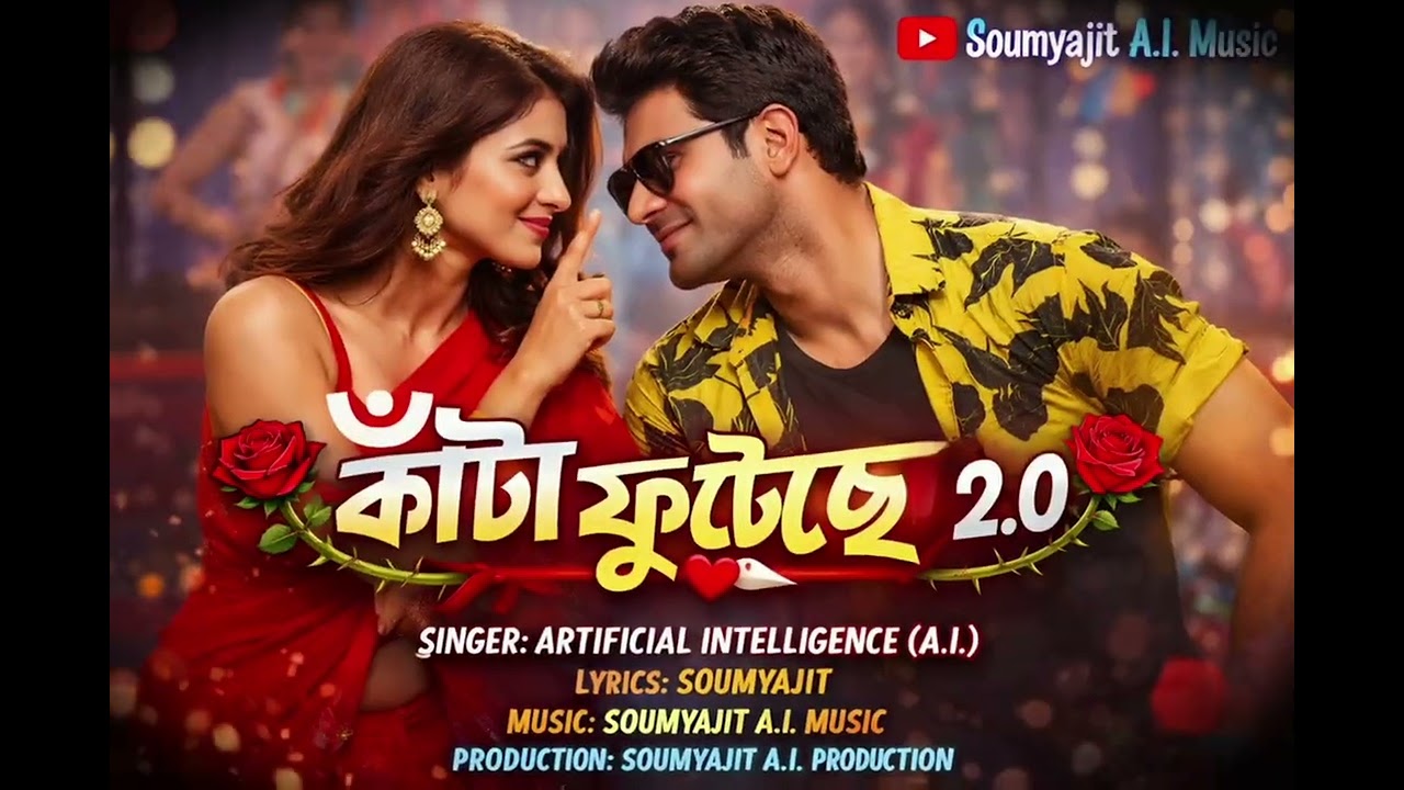 কাঁটা ফুটেছে 2.0 | Kata Phutese 2.0 | AI Bengali Romantic Fun Song
