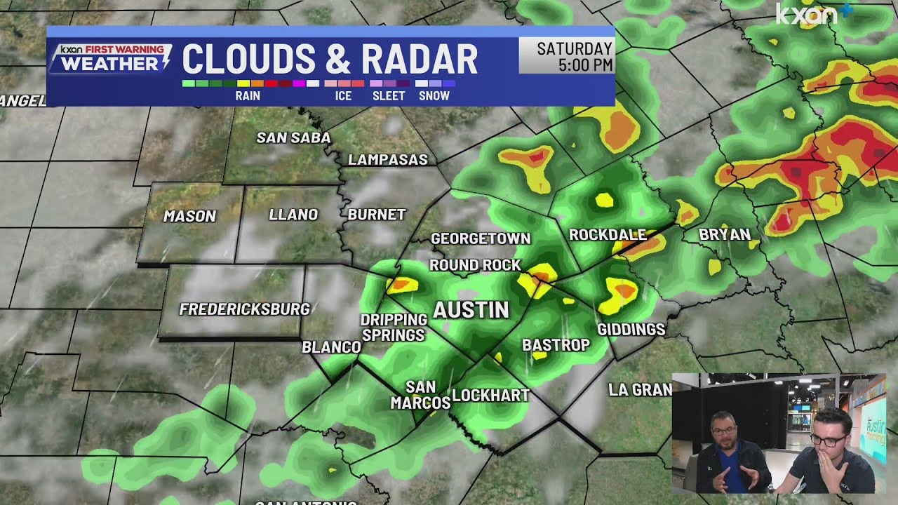 Severe weather in Central Texas, storm timing, rain totals | Tommy's ...