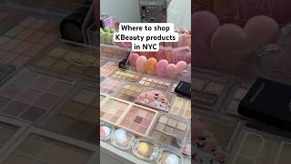 Where to buy KBeauty products in NYC 👀💄 #shorts #kbeauty #koreanmakeup #nyc #nyctravel