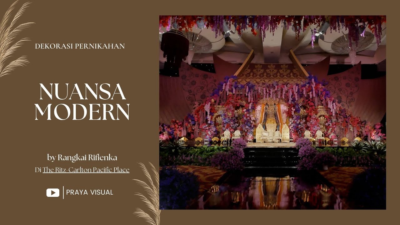 4K Dekorasi Pernikahan  Di The Ritz-Carlton Jakarta Pacific Place by Rangkai Riefinka - A & D