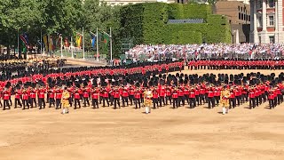 Trooping the colour 2019 colonels review (No commentary)