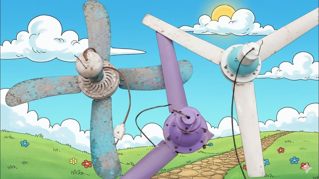 Kipas anginnya kotor sekali teman-teman 😱 #2025 #kipasangin #fans