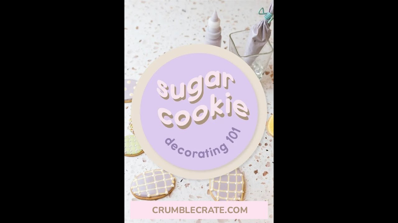 SUGAR COOKIE DECORATING #1 - How To Make Royal Icing : Crumblecrate.com