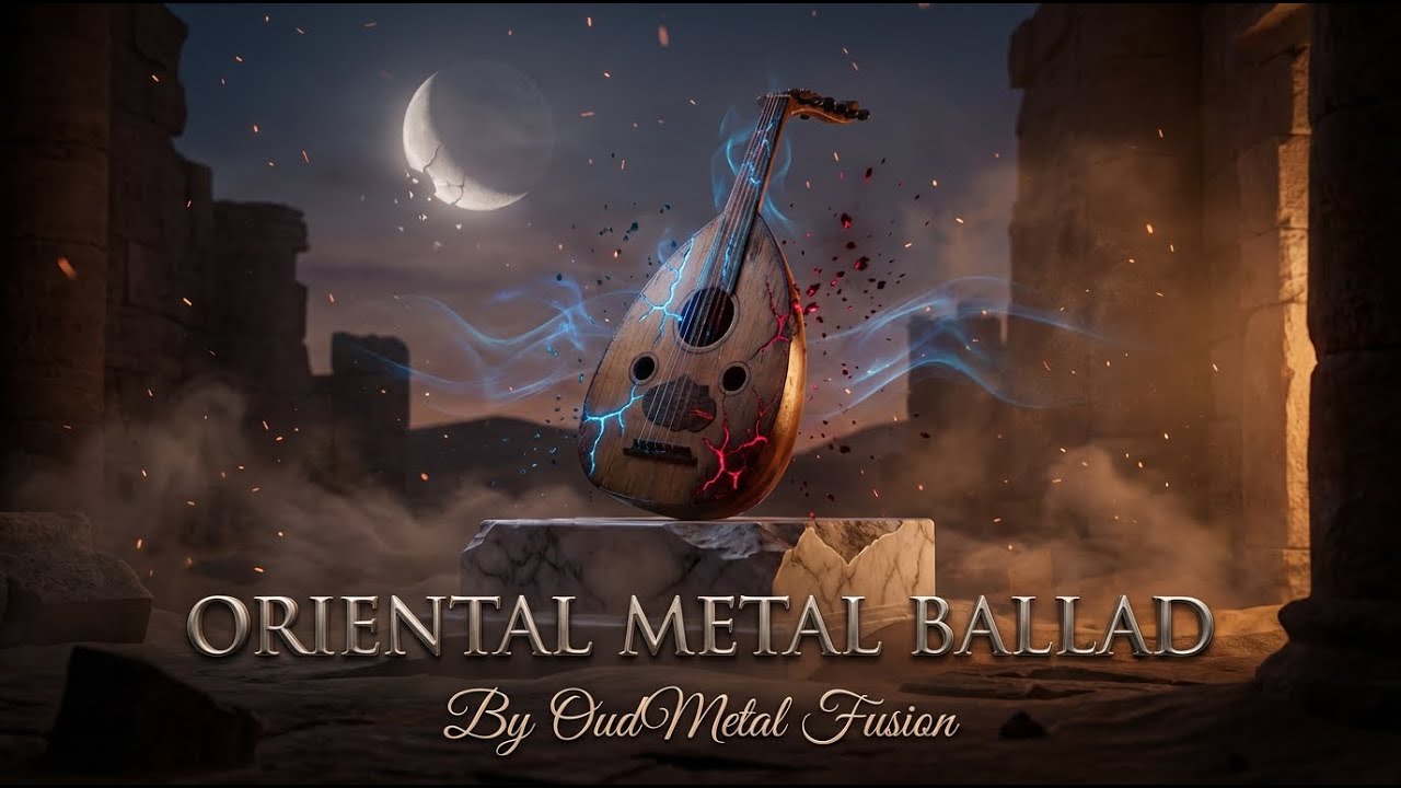 Emotional Desert Ballad | Soft Oud with Heavy Metal Atmosphere