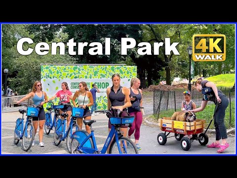 【4K】WALK Central Park NEW YORK City USA 4k video Travel vlog
