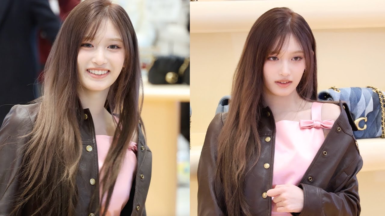 애기니의 10대 마지막 생일날.. 열일한 우리 현서💜 코치 태비샵 팝업스토어 오픈기념 포토콜. 아이브 이서 IVE leeseo 250221