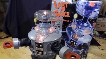 Lost in Space B-9 Robot BIG 2-foot tall remote control robot made by Trendmasters