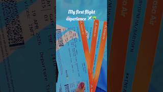 My first flight experience ✈️!Humne kabhi Socha nahin Tha😱#delhiairport #flight #experience #shorts