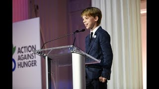 Fox Kloske, Action Against Hunger 2018 Youth Awardee