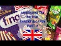 Americans Try British Snacks & Candy— Part 2