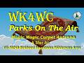 Magic Carpet Antenna Parks On The Air activation at Birkhead Mountains Wilderness Area