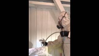 industrial cladding spraying