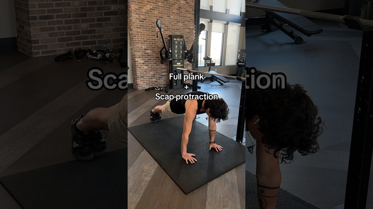 Scapula work for pec rehab ❤️‍🩹 