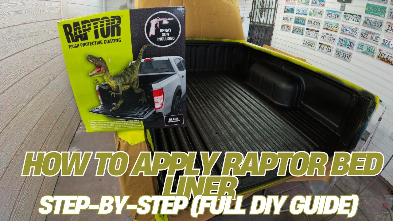 How to Apply Raptor Bed Liner Step-by-Step (Full DIY Guide) - YouTube