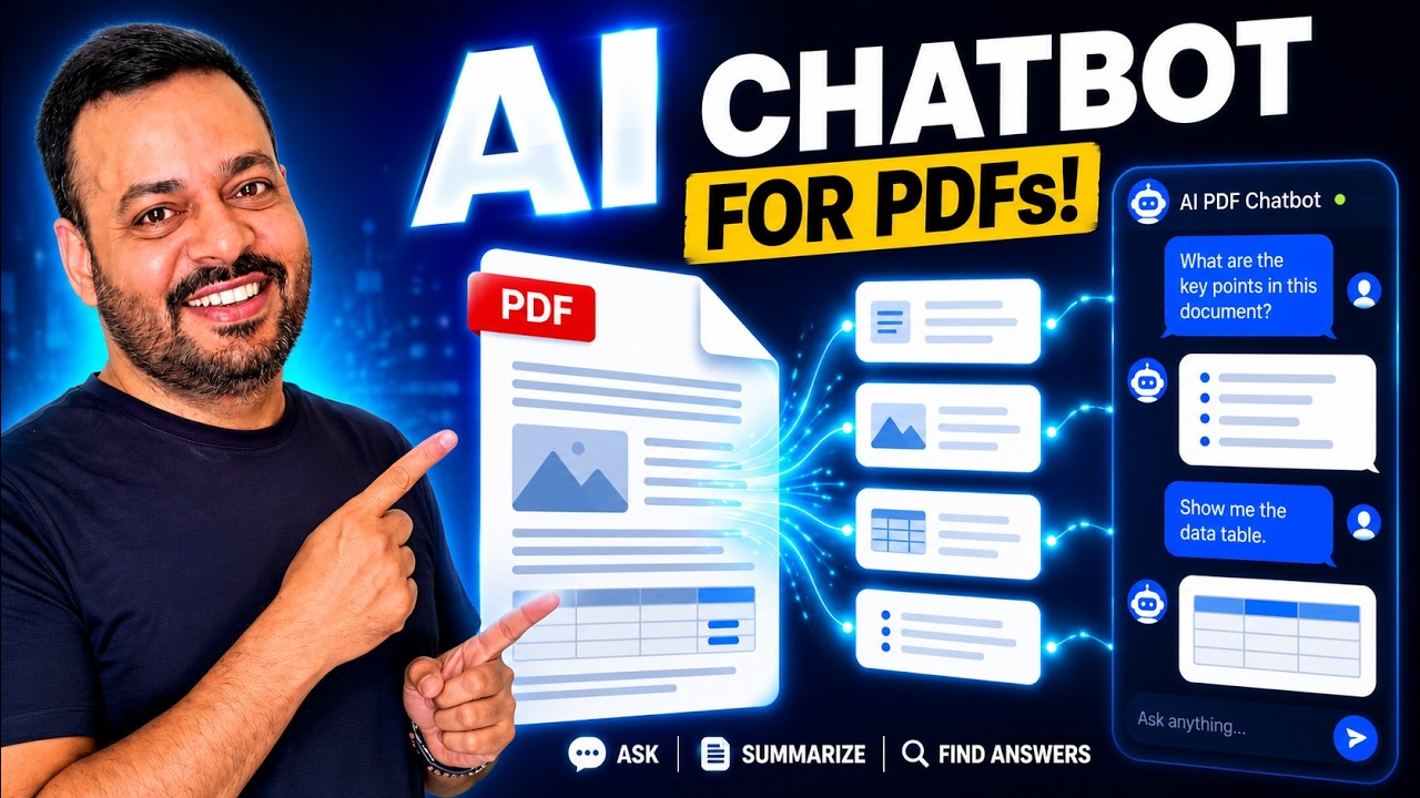Build ChatGPT for PDFs in Python | Complete RAG Tutorial - YouTube