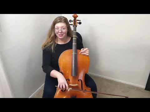 Cello | Bowing Open Strings