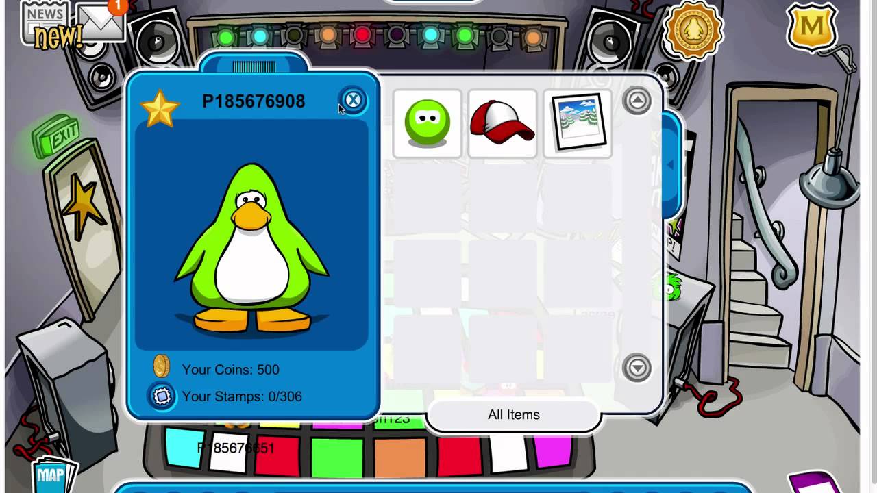 Membership card (unused) : r/ClubPenguin