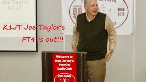 Dr. Taylor - FT8 & Beyond: FT4 -  Finale, this mode is 3x Faster than FT8