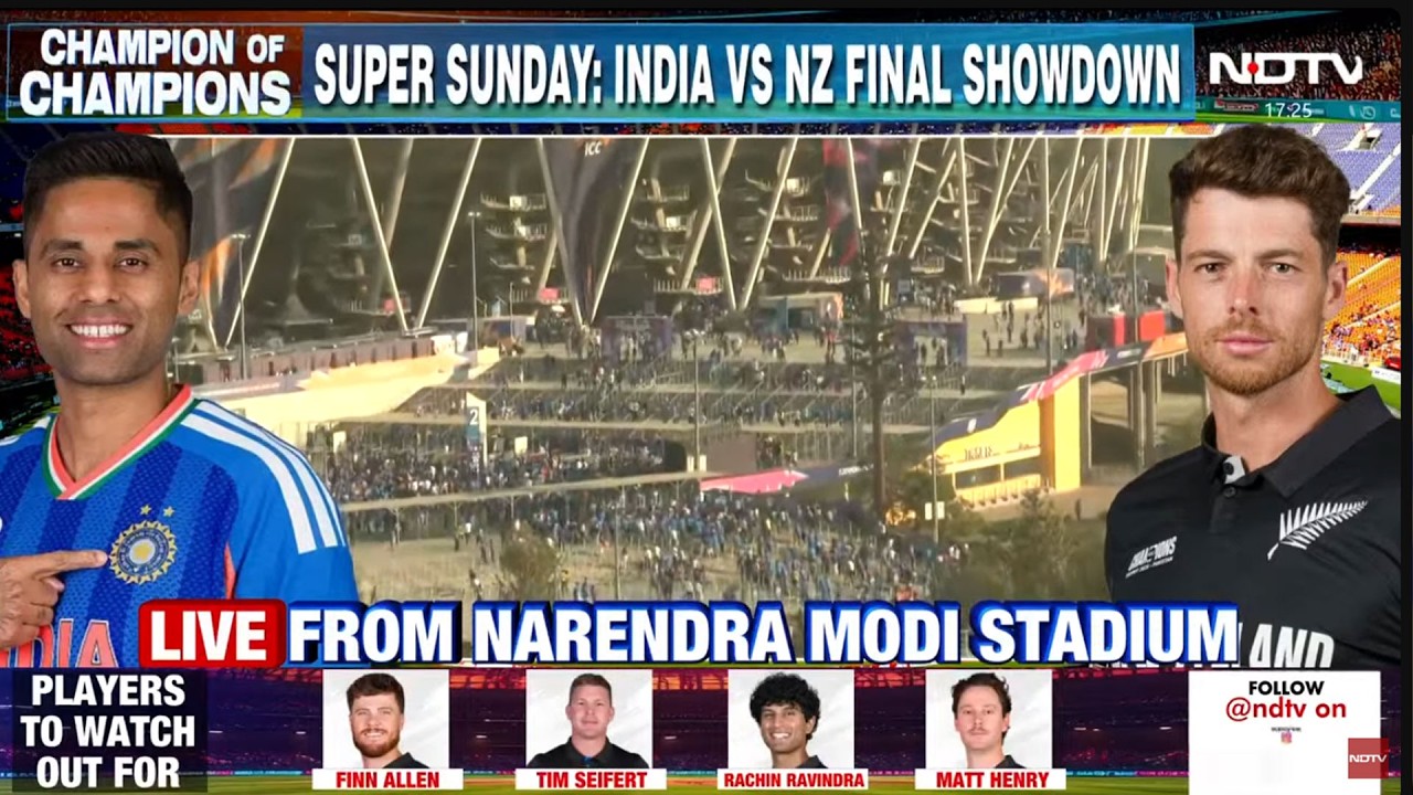 India vs New Zealand LIVE: T20 World Cup 2026 Final | Ind Vs NZ LIVE ...