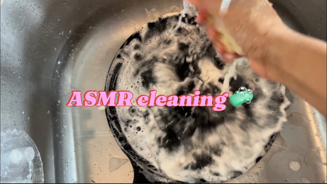 Cleaning ASMR 🧼🧽🫧 - YouTube