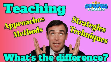 LET Updated Reviewer 2022 Teaching Approaches, Methods, Strategies & Techniques