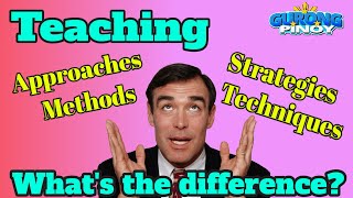 LET Updated Reviewer 2022 Teaching Approaches, Methods, Strategies & Techniques