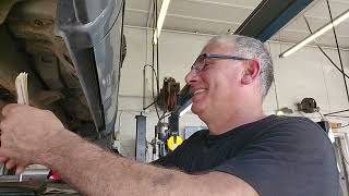 The boys putting in work transmission swap Saturday  Easter weekend 
