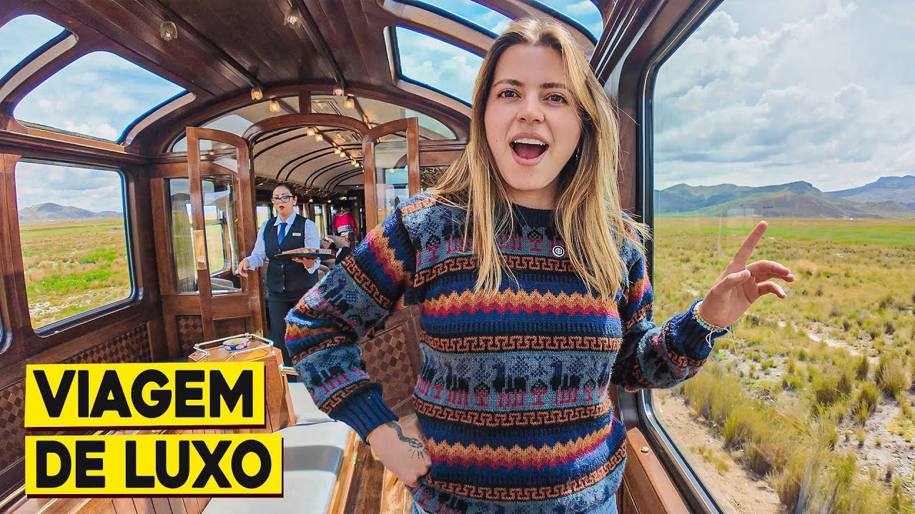COMO É VIAJAR NO TREM MAIS LUXUOSO DA AMÉRICA