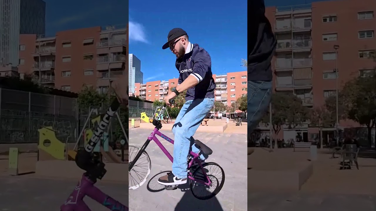 Hacemos Trucos de BMX Sin Neumaticos
