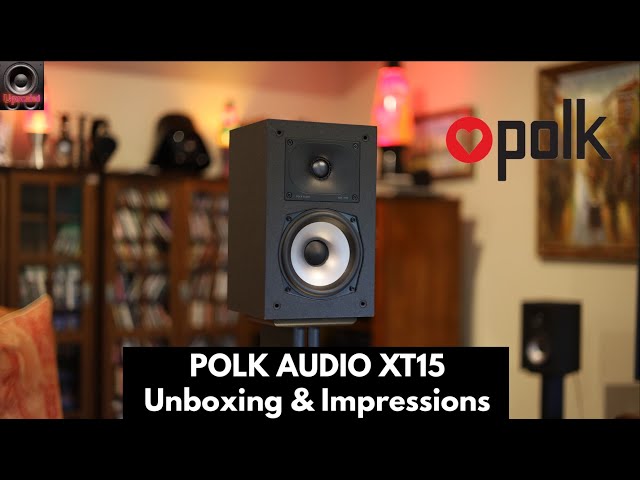 Polk Audio XT15 Unboxing and First Impressions - YouTube