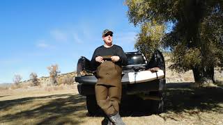 Alps Outdoorz Anti Gravity Laydown Blind Set Up and Stubble