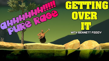 Getting Over It with Bennett Foddy | Ep 1 | Pure Rage and Yelling for 30 Minutes