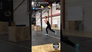 Masters & Teens Throwdown - Semi Finals 2021 WOD 21.6