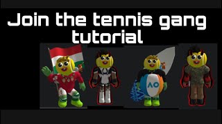 Tennis Head Tutorial (Requirements In Desc Become One Of Us)