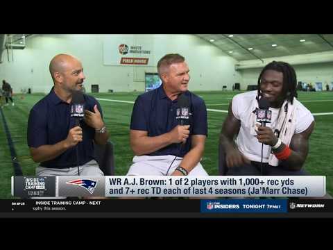 "Pats are ready for the Super Bowl" – WR A.J. Brown on his mindset entering the season with Patriots