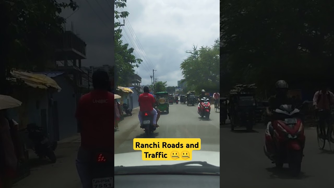 Ranchi Road and Traffic 🚦⛔ 