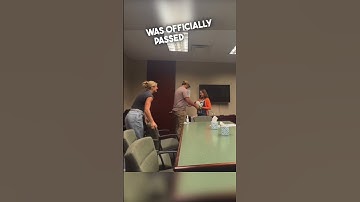Meeting the baby they adopted for the first time ❤️