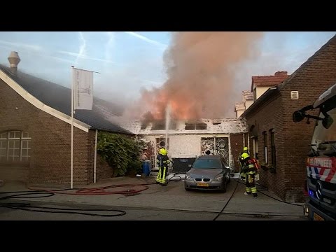 TVEllef: Brand verwoest Ridder van Asenrode in Asenray
