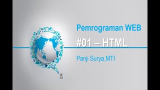 Pemrograman Web #1 Mengenal HTML Profile